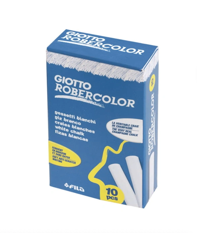 CRAIE BLANCHE DE 10 ROBERCOLOR GIOTTO