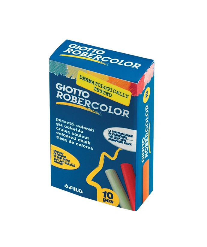 CRAIE COULEUR DE 10 ROBERCOLOR GIOTTO