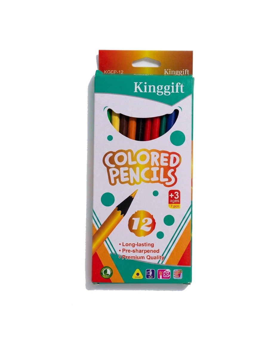 CRAYONS COLOR 12 PENCIL KINGGIFT
