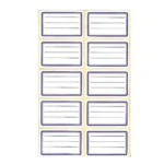 ETIQUETTE SCOLAIRE POCHETTE DE 10 FEUILLES